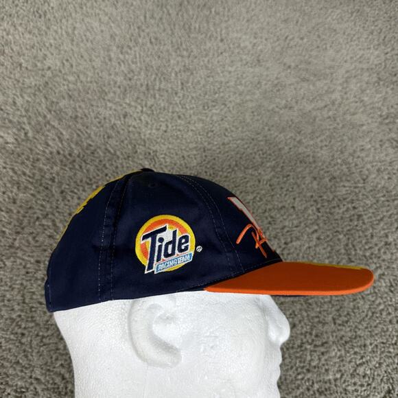 Vintage Ricky Rudd Splash Hat Mens OS Tide Racing Snap Back NASCAR #10 Racing - Picture 5 of 9